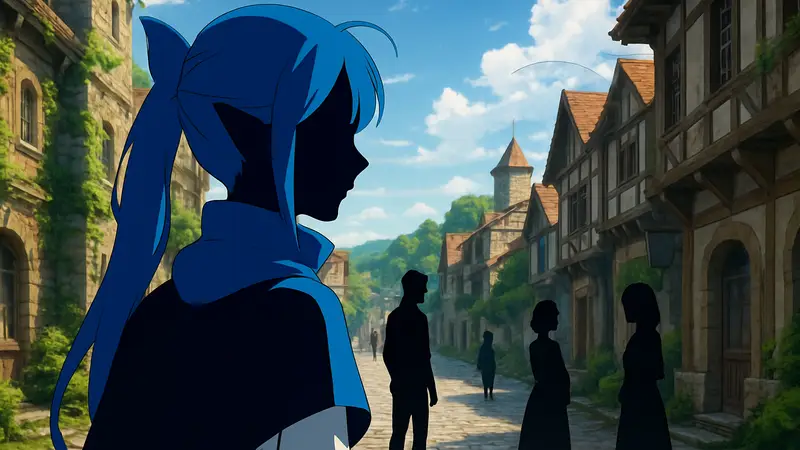 Яркий кадр из нового аниме 2026 года, демонстрирующий высококачественную анимацию и детализацию