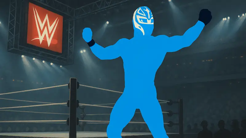 Рей Мистерио в классическом образе из 1999 года в игре WWE 2K26, Ringside Pass