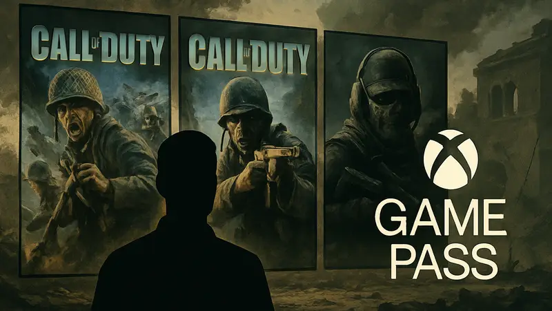Обложки старых игр Call of Duty на Game Pass в 2026 году