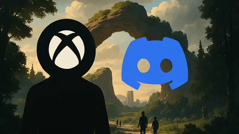 Логотипы Xbox Game Pass и Discord, символизирующие их новое партнёрство.