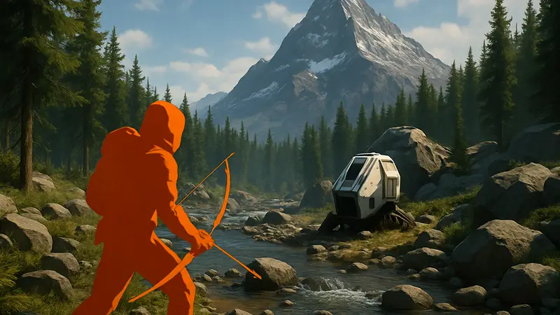 Геймплей ICARUS: Console Edition на Xbox Series X|S, показывающий графику.