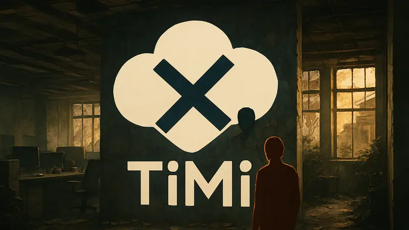 Логотип Tencent или TiMi Montreal, символизирующий закрытие игровой студии без выпуска игр.