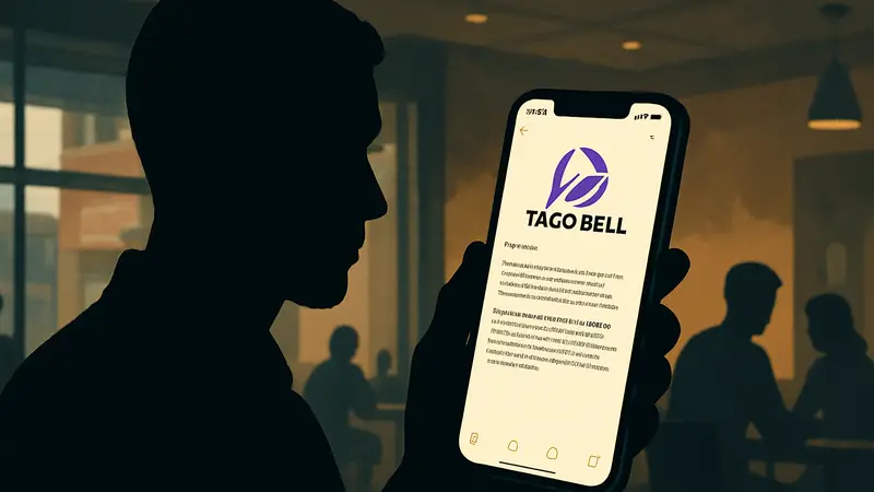 Скриншот экрана смартфона с извинениями Taco Bell в приложении Notes App.