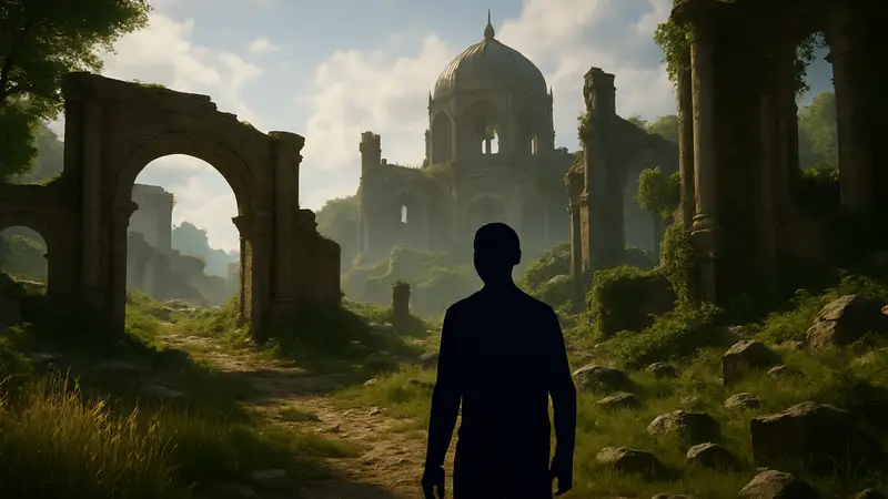 Скриншот из игры Neverness to Everness с графикой на Unreal Engine 5, демонстрирующий оптимизацию