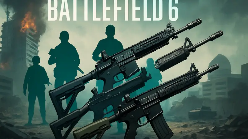 Лучшие штурмовые винтовки в Battlefield 6, гайд по оружию BF6