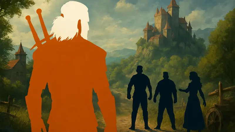 Геральт из Ривии, квесты Witcher 3, меняющиеся концовки игры