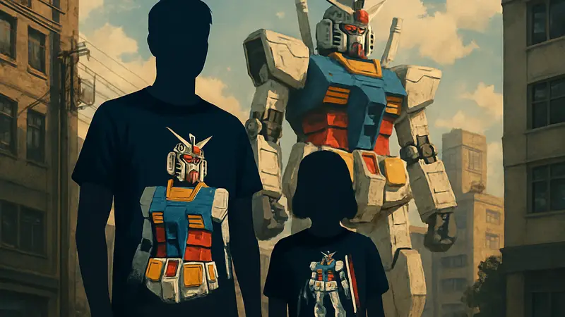 Футболки Mobile Suit Gundam для фанатов, мерч мех-аниме, серия Гандам