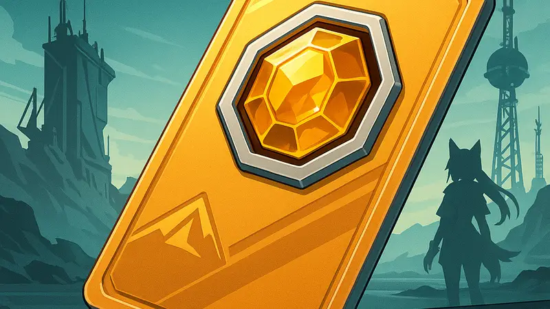 Изображение предмета Valley Pass Aurylene в игре Arknights: Endfield, демонстрирующее его коллекционную ценность.