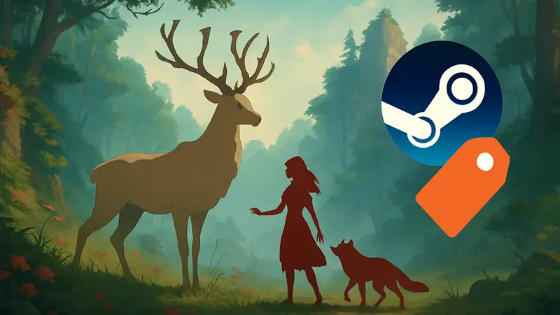 Обложка игры Neva со скидкой на платформе Steam во время летней распродажи.