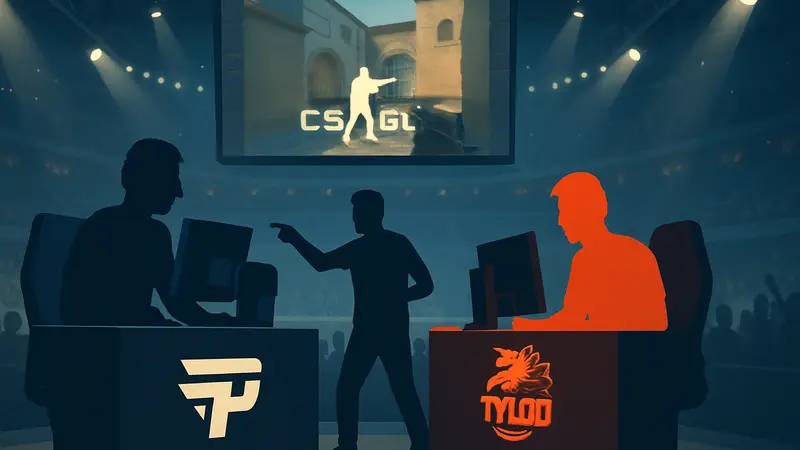 Киберспортивные команды paiN и TYLOO в соревновании.