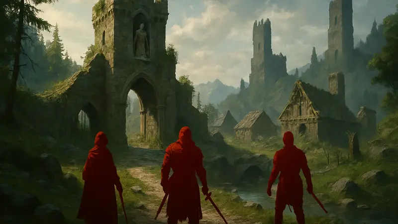 Обновление игры Tainted Grail: The Fall of Avalon, новые локации фэнтези мира