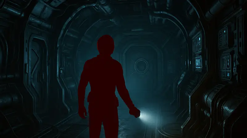 Скриншот Directive 8020, космохоррор от Supermassive Games с прямым управлением.