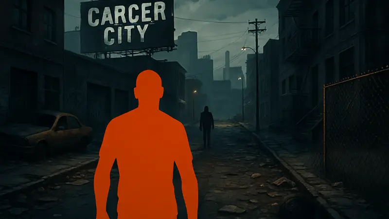 Скриншот из мода GTA: Carcer City, демонстрирующий атмосферу Manhunt в Grand Theft Auto: San Andreas