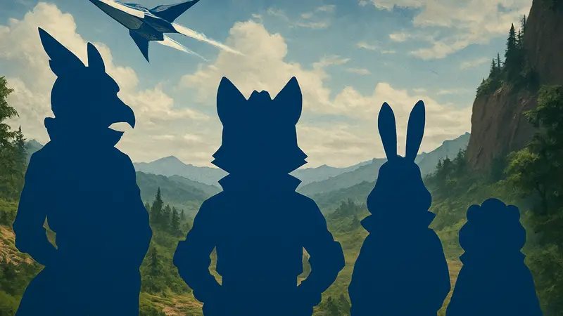 Дизайн персонажей Star Fox, включая Фокса МакКлауда, для новой игры на Switch 2.