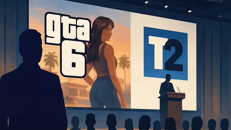 GTA 6, Take-Two, логотип, конференция по доходам, новости GTA.