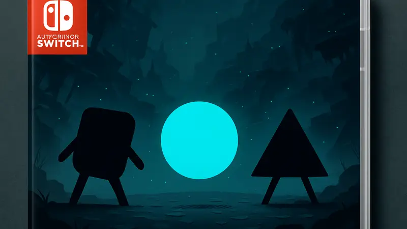 Обложка физического издания инди-игры Just Shapes & Beats для Nintendo Switch.