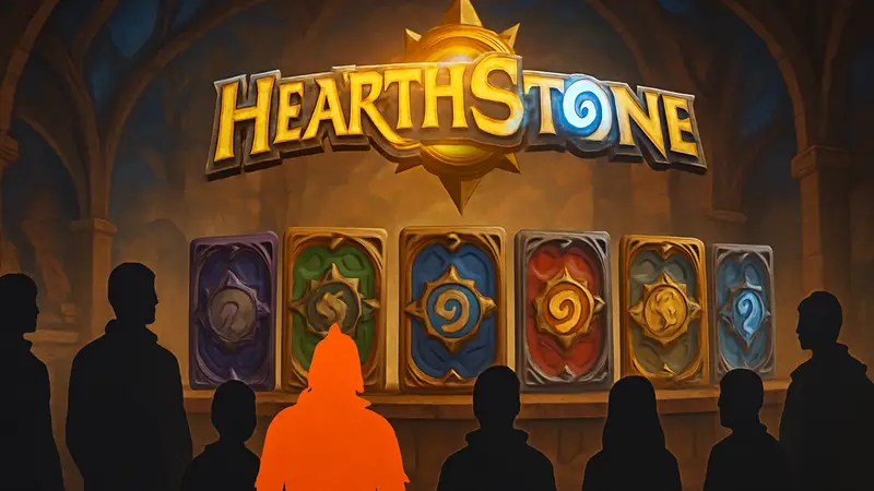 Логотип Hearthstone и концепт новых «Наборов классов».