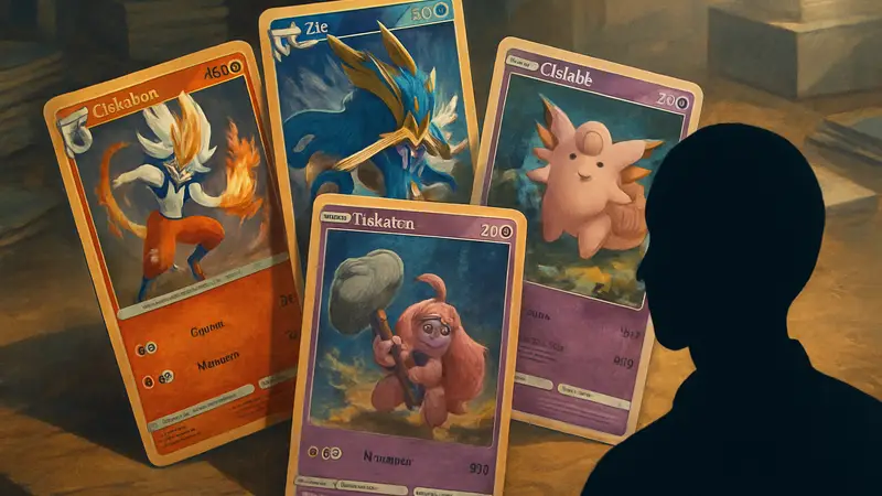 Коллекционные карты Pokemon TCG из набора Ascended Heroes