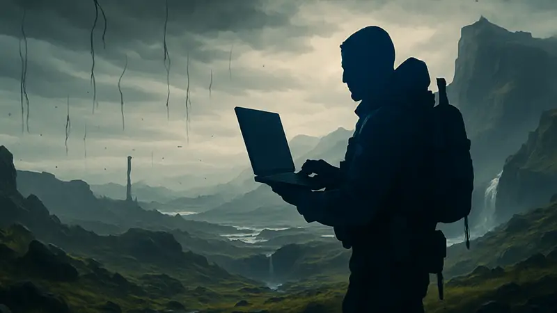 Игровой мир Death Stranding 2, Сэм Портер Бриджес на ПК