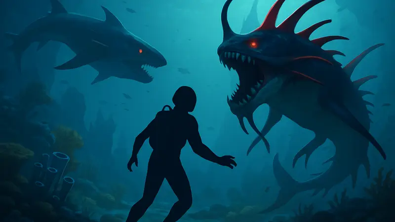 Подводный мир Subnautica 2 с опасными существами, снимок геймплея