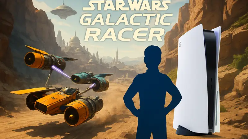 Star Wars Galactic Racer дата выхода, PS5 гонки, обложка игры, 2026 год