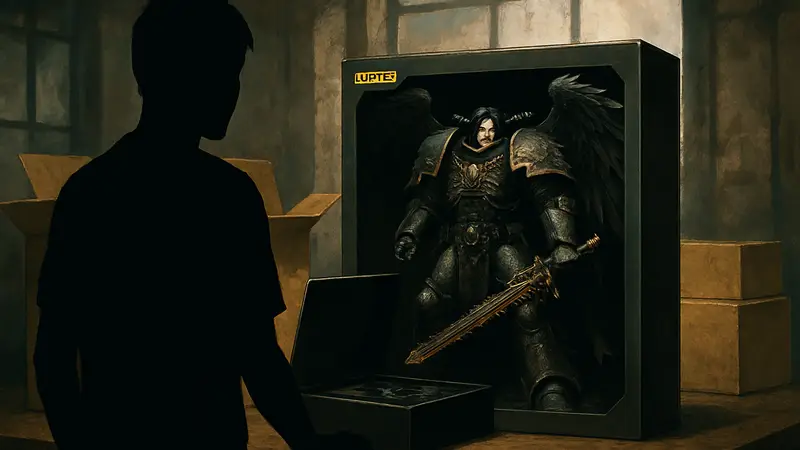 Фигурка Корвуса Коракса из Warhammer: The Horus Heresy от JoyToy.