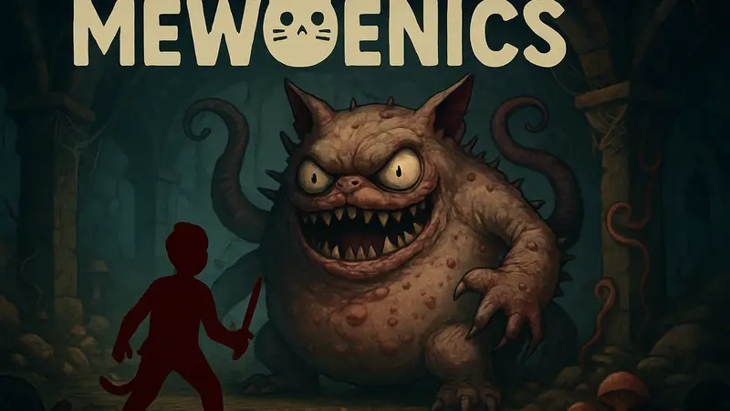 Обложка игры Mewgenics с изображением Диббука, гайд по победе над боссом.