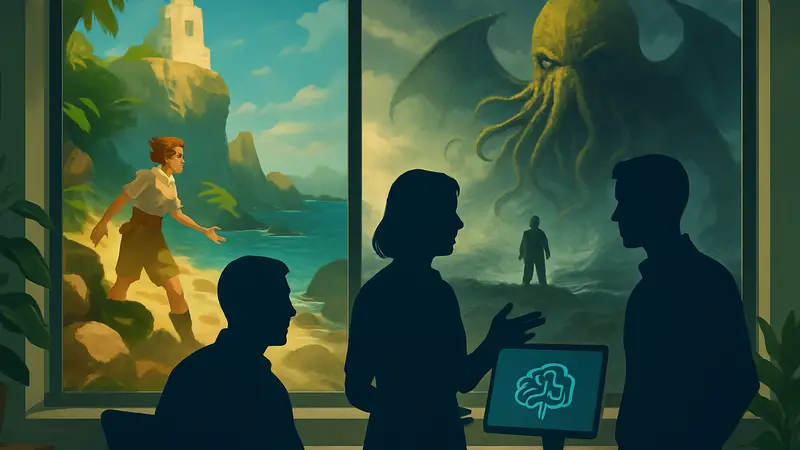 Разработчики Out of the Blue обсуждают роль ИИ в создании игр, Call of the Sea и Call of the Elder Gods