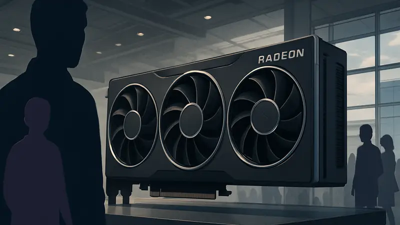 Изображение видеокарты AMD Radeon RX 9070 GRE