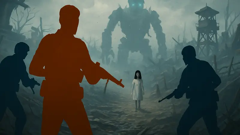 Игровой процесс Black Ops 3 Zombies Origins с элементами пасхалки Little Lost Girl.