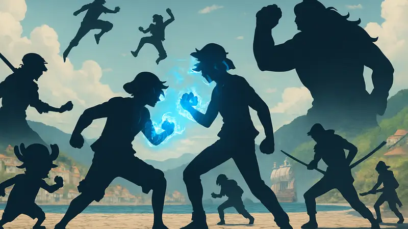 Персонажи One Piece, использующие Хаки в битве, с акцентом на восьми нуждающихся в улучшении