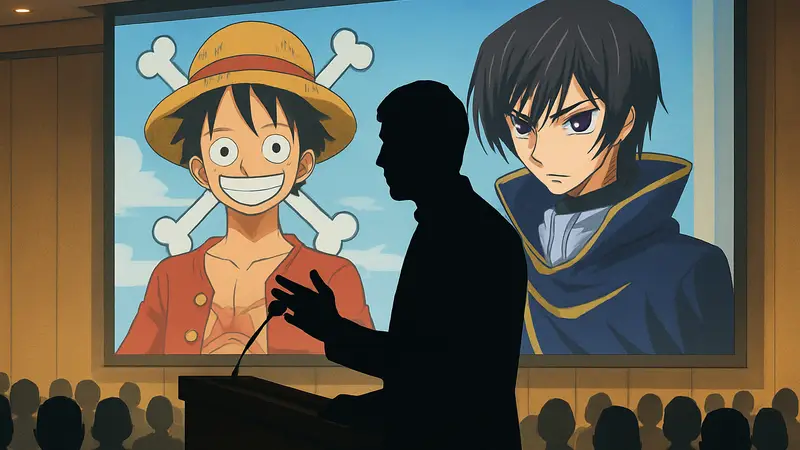 Горо Танигучи, режиссер аниме «One Piece» и «Code Geass», на конференции