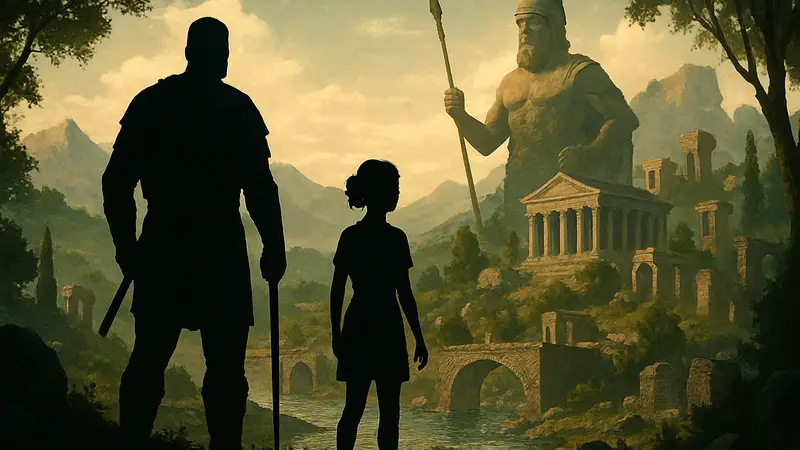 Постер фильма The Odyssey Кристофера Нолана с Мэттом Дэймоном и Зендеей