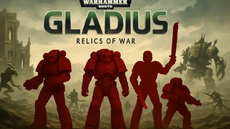 Обложка игры Warhammer 40,000: Gladius – Relics of War в магазине Steam.
