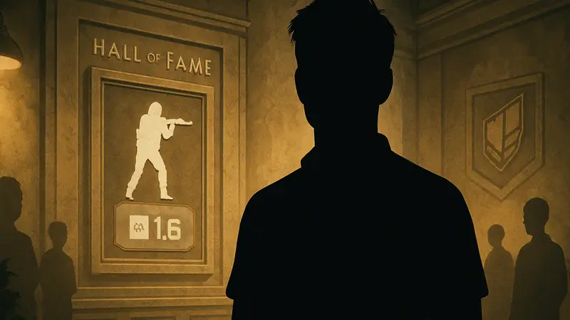 Портрет Арсения markeloff Овчарова, легенды CS 1.6, члена Зала славы HLTV.