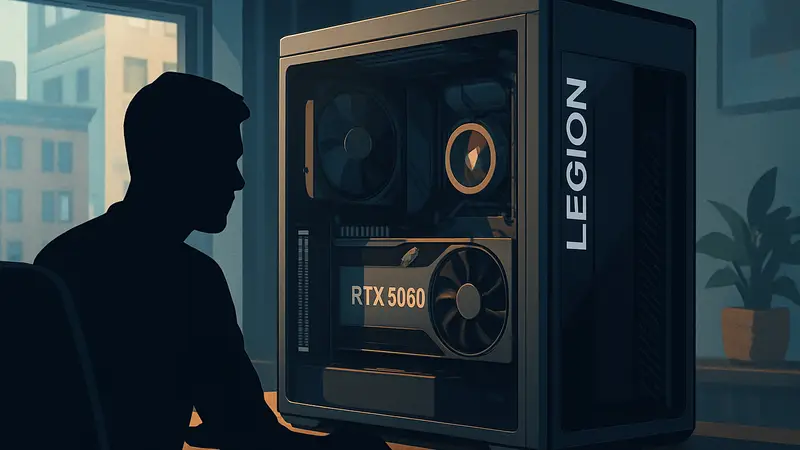Игровой компьютер Lenovo Legion с видеокартой RTX 5090