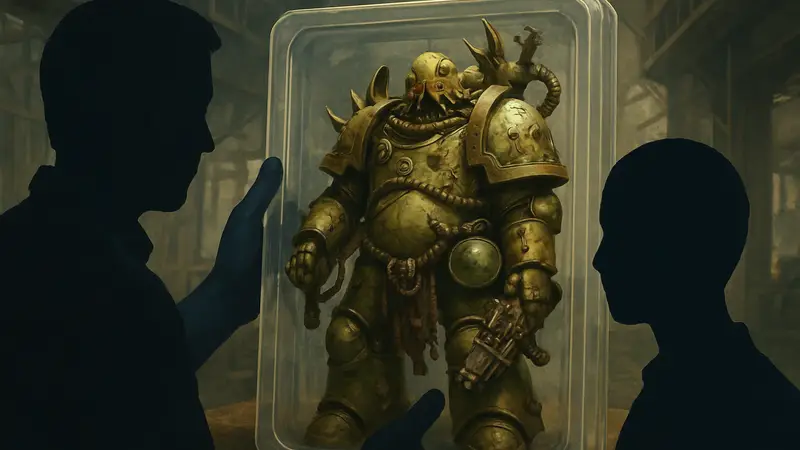 Коллекционная фигурка Биолога-Гноителя из Warhammer 40,000 от JoyToy