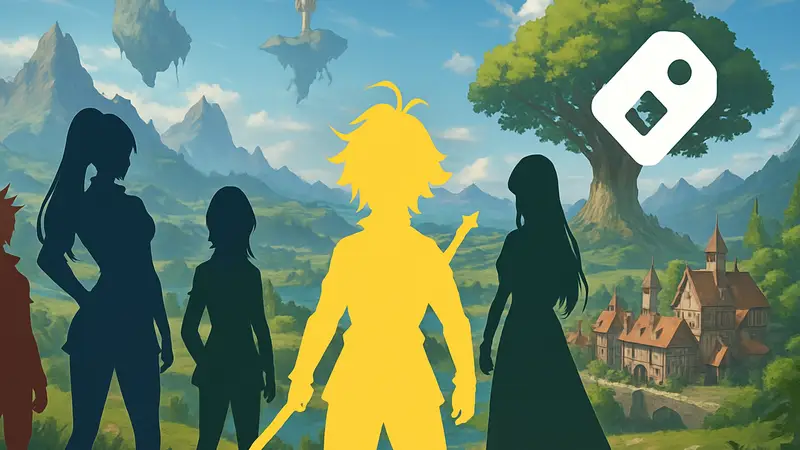 Обложка игры Seven Deadly Sins: Origin с персонажами и значком промокодов на март 2026 года.