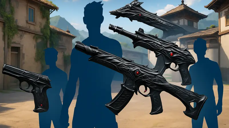 Новые скины из коллекции Kuronami 2.0 в Valorant на фоне режима Skirmish