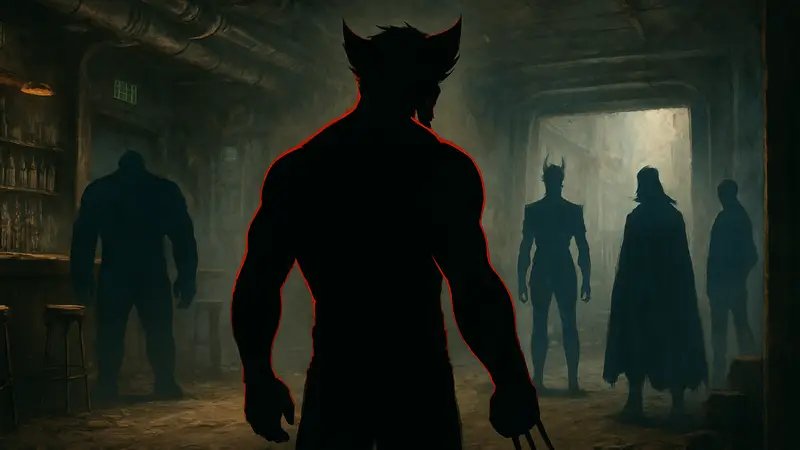 Обложка 208-страничного артбука Marvel's Wolverine для PS5 с концепт-артами персонажей