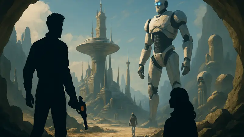 Первые кадры или концепт-арт научно-фантастического фильма «Рэй Ганн» Брэда Бёрда