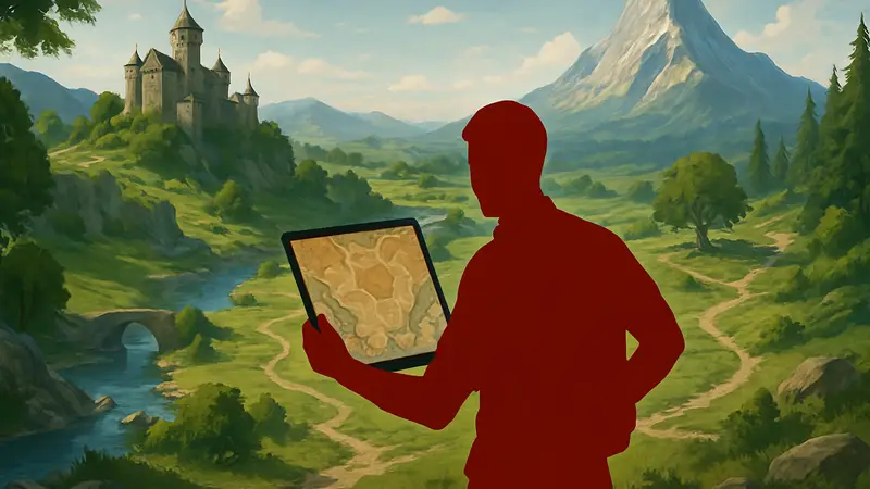 Игры с открытым миром, где сюжет надо искать самому, карта мира, геймплей