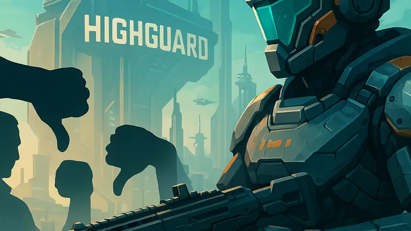 Изображение Highguard, футуристического Free-to-play шутера, подвергшегося критике после анонса.