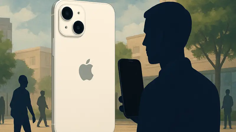 Изображение смартфона Apple iPhone 17e, демонстрирующее его бюджетный дизайн