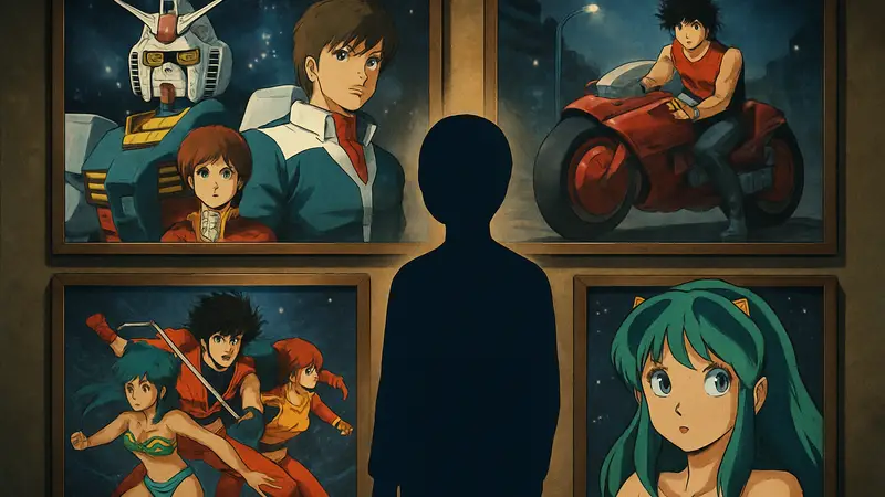 Постеры или кадры из классических аниме 80-х годов, которые сложно найти онлайн