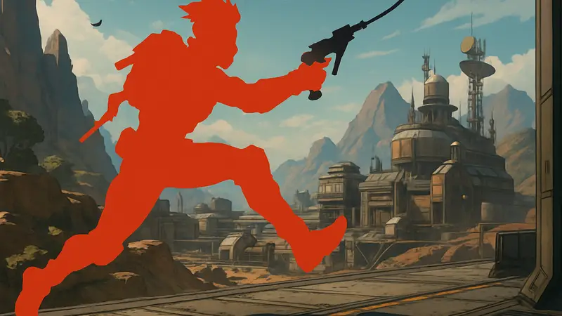 Новый персонаж Axle из Apex Legends в динамичной позе.