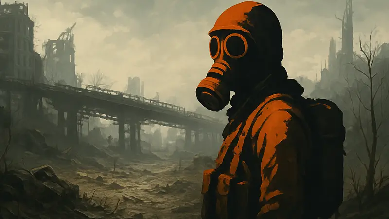 Логотип игры Metro 2039 на фоне постапокалиптического мира или персонажа в противогазе