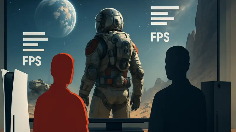 Сравнение производительности игры Starfield на PlayStation 5 Pro и Xbox Series X