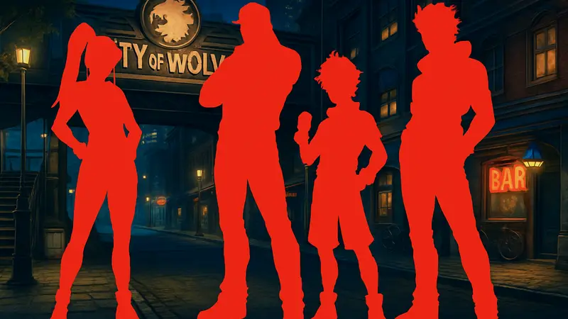 Анимированный трейлер Fatal Fury: City of the Wolves с изображением силуэтов новых DLC-персонажей.