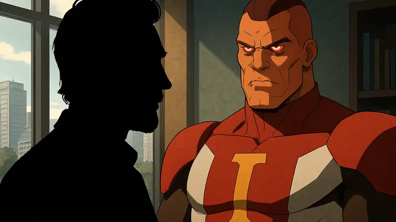 Ли Пейс, актер, озвучивающий Трэгга из сериала «Неуязвимый»